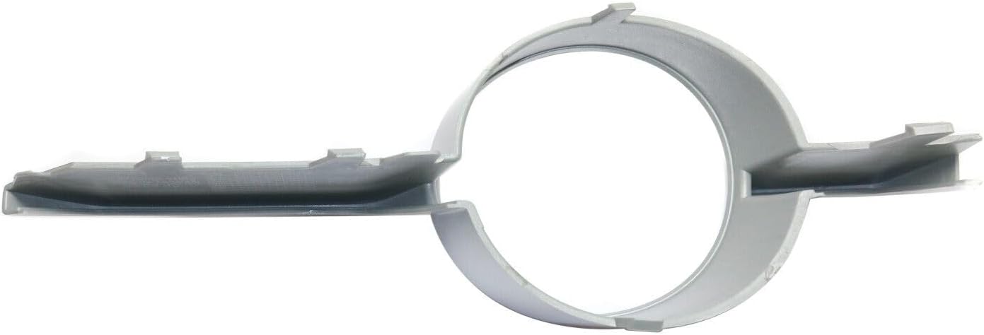 Front Fog Light Trim Molding Primed Right Passenger Side Direct Replacement Compatible With 2008-2014 BMW X6-Series BM1039161 51117188386