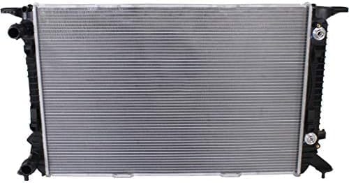 Front Radiator Aluminum Core Direct Replacement Compatible With 2009-2014 Audi A4 / S4 / 2011-2017 Q5 AU3010145 8K0121251T