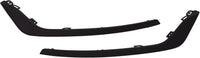 Set Of 2 Front Bumper Face Bar Molding Left Driver & Right Passenger Side Direct Replacement Compatible With 2019-2020 Ford Fusion/Police Responder FO1047110 FO1046110 KS7Z15266CE