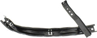Set Of 2 Front Bumper Bracket Reinforcement Steel Right Passenger & Left Driver Side Direct Replacement Compatible With 2002-2004 Acura RSX AC1027102 AC1026102 71140S6M000