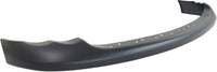 Front Bumper Chrome Steel + Upper Cover Primed + Lower Valance Air Dam Textured + Brackets Left & Right Side Direct Replacement Compatible With 2002-2005 Dodge Ram 1500 CH1002383