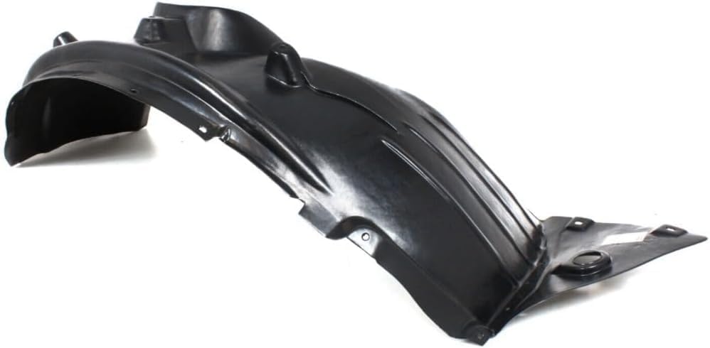 Front Fender Liner Right Passenger Side Direct Replacement Compatible With 2004-2006 BMW X3 BM1249102 51713400054