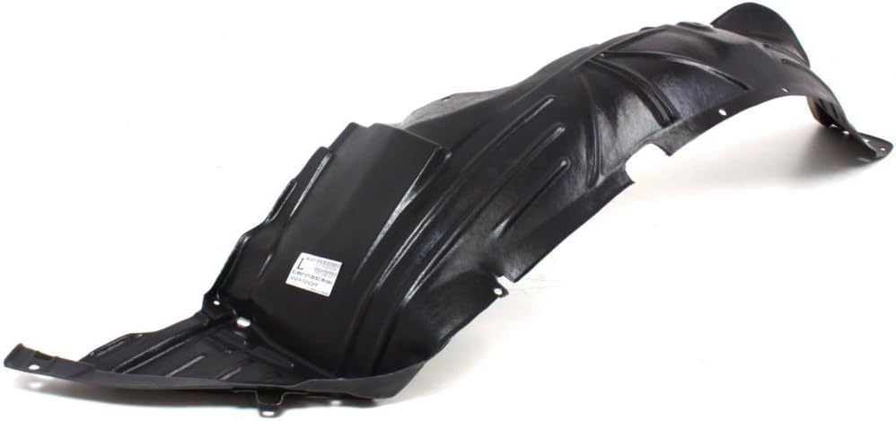 Front Fender Liner Left Driver Side Direct Replacement Compatible With 2007-2008 Honda Element HO1248129 74151SCVA90