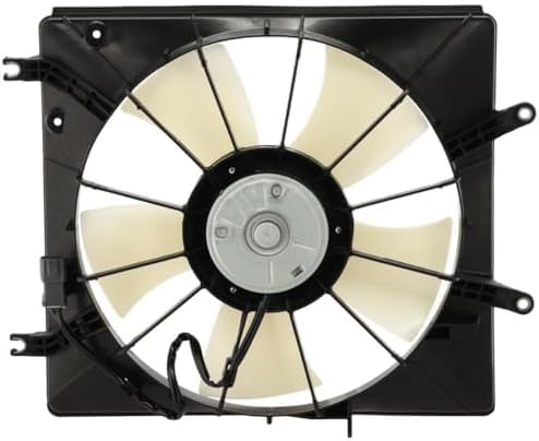 Front Radiator Fan Shroud Assembly Left Driver Side Direct Replacement Compatible with 2004-2008 Acura TL AC3115109 19015RDAA01