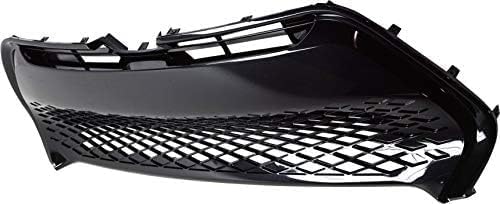 Front Bumper Grille Primed Plastic Direct Replacement Compatible With 2017-2019 Toyota Corolla TO1036178 5311202740