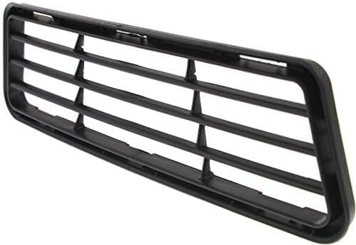 Front Bumper Lower Grille Textured + Fog Light Molding Bezels Textured Left Driver & Right Passenger Side Direct Replacement Compatible With 2012-2014 Toyota Camry TO1036129 TO1039149