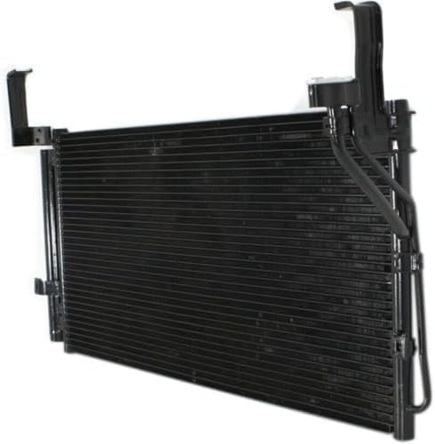 Front A/C Condenser Aluminum Core Direct Replacement Compatible With 2001-2006 Hyundai Santa Fe HY3030106 9760626001