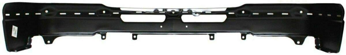 Front Bumper Primed Steel + Upper Cover + Lower Valance Textured Direct Replacement Compatible With Chevrolet Silverado 1500 2003-2006 GM1002417 GM1092173 GM1051110 15139805 89025748