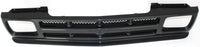 Front Grille Assembly Textured Shell And Insert Plastic Direct Replacement Compatible With 1991-1994 Chevrolet S10 Blazer / 1991-1993 Pickup GM1200143 12384611