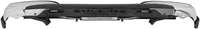 Rear Bumper Chrome Steel Fleetside Bed With Pad Provision & Mounting Bracket Direct Replacement Compatible With 2001-2006 Chevrolet Silverado/GMC Sierra 2500HD 3500 GM1103129