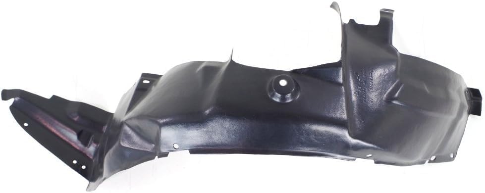 Front Fender Liner Left Driver Side Direct Replacement Compatible With 2000-2004 Kia Spectra KI1250105 0K2N156141