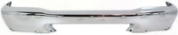 Front Bumper Face Bar Chrome Steel Direct Replacement Compatible With 1999-2000 Mazda B2500 B3000 B4000 Pickup MA1002128 ZZR150031