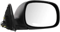 Front Power Mirror Manual Folding Non-Towing Non-Heated Chrome Right Passenger Side Direct Replacement Compatible With 2000-2006 Toyota Tundra TO1321191 879100C040