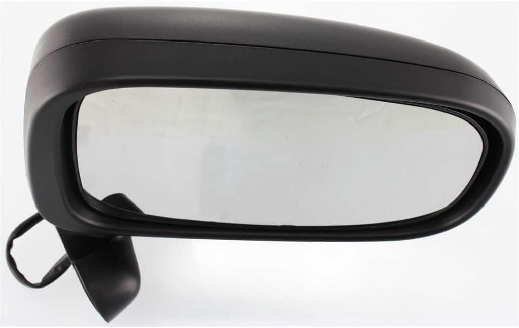 Front Power Mirror Manual Folding Non-Heated Textured Plastic Right Passenger Side Direct Replacement Compatible With 1991-1997 Toyota Previa TO1321158 8791028290