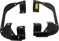 Set Of 2 Front Fog Light Bracket Left Driver & Right passenger Side Direct Replacement Compatible With 2009-2012 Dodge Ram 1500/2010-2018 2500 3500 CH1061100 68054374AC