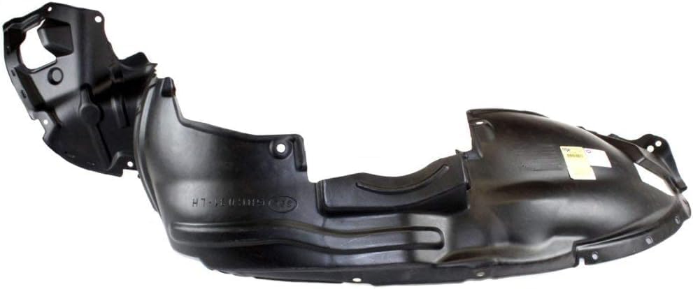 Front Inner Fender Liner Left Driver Side Direct Replacement Compatible With 1999-2003 Lexus RX300 LX1250104 5387648011