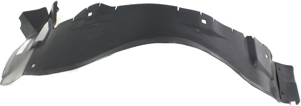 Front Middle Section Fender Liner Right Passenger Side Direct Replacement Compatible With 1990-2002 Mercedes Benz SL-Class MB1249153 1296902230