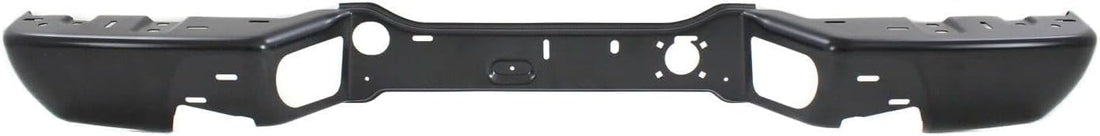 Set Of 2 Rear Bumper Face Bar Only Steel Primed Direct Replacement Compatible With 2004-2012 Chevrolet Colorado/GMC Canyon GM1102550 GM1102552 20814972