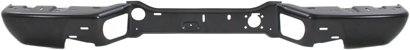 Set Of 2 Rear Bumper Face Bar Only Steel Primed Direct Replacement Compatible With 2004-2012 Chevrolet Colorado/GMC Canyon GM1102550 GM1102552 20814972
