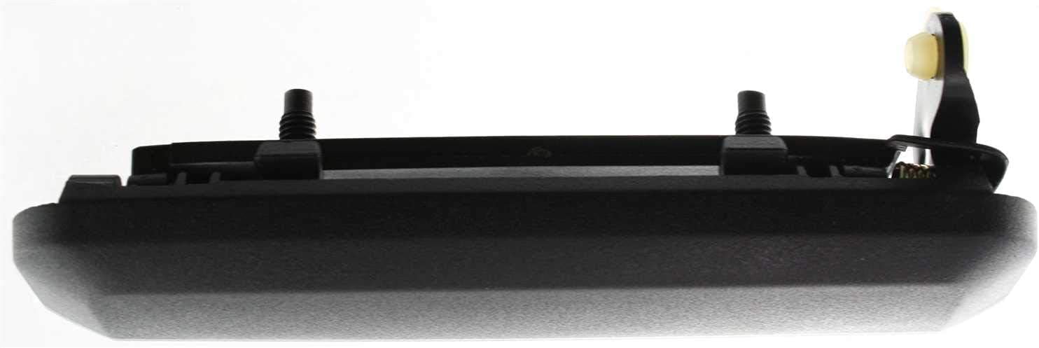 Front Exterior Door Handle Textured Left Driver Side Direct Replacement Compatible with 1986-1997 Nissan Pickup NI1310102 8060701A10
