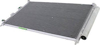 Front AC Condenser Aluminum Core Direct Replacement Compatible With 2006-2011 Honda Civic HO3030140 80110SNAA02