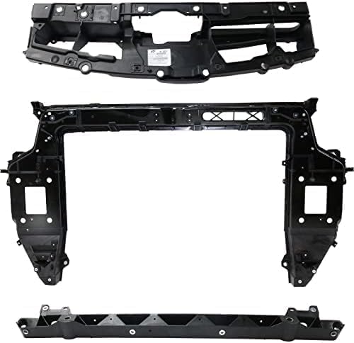 Front Radiator Support Upper & Lower Crossmember Direct Replacement Compatible With 2017-2022 Chrysler Pacifica / 2020-2022 Voyager CH1225289 CH1225288 CH1225287 68292237AA