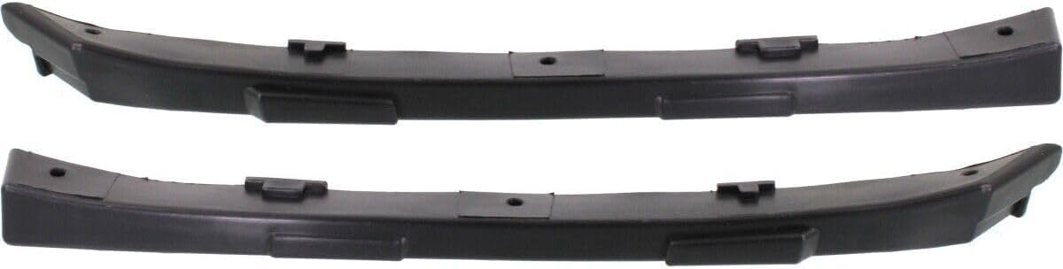 Set Of 2 Front Bumper Outer Bracket Left Driver & Right Passenger Side Direct Replacement Compatible With 2011-2016 Hyundai Elantra HY1042109 HY1043109 865543X000 865533X000