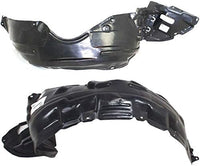 Set Of 2 Front Fender Liner Plastic Left Driver & Right Passenger Side Direct Replacement Compatible With 2000-2005 Toyota Celica TO1249128 TO1248128 5387520350 5387620380