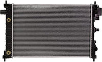 Front Radiator Aluminum Core Direct Replacement Compatible With 2016-2022 Chevrolet Spark GM3010597 42349017