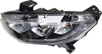 Set Of 2 Front Head Light Assembly Plastic Left Driver & Right Passenger Side Direct Replacement Compatible With 2016-2020 Honda Civic HO2503173 HO2502173 33100TBAA01 33150TBAA01