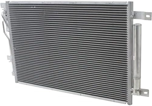 Front AC Condenser Aluminum Core Direct Replacement Compatible With 2013-2016 Dodge Dart CH3030250 55111484AD