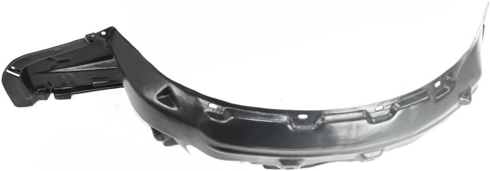 Front Fender Liner Right Passenger Side Direct Replacement Compatible With 1992-1996 Honda Prelude HO1249104 74101SS0000