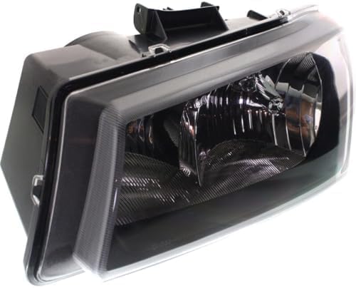 Set Of 2 Front Headlight Assembly Fluted Reflector Right Passenger & Left Driver Side Direct Replacement Compatible With 2003-2006 Chevrolet Silverado/Avalanche GM2502257 GM2503257