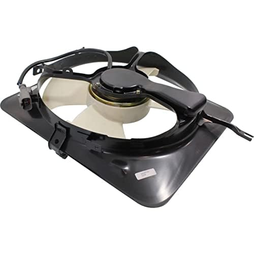Front A/C Condenser Single Fan Assembly Direct Replacement Compatible with 1997-2001 Honda CR-V HO3113110 38615P3F000