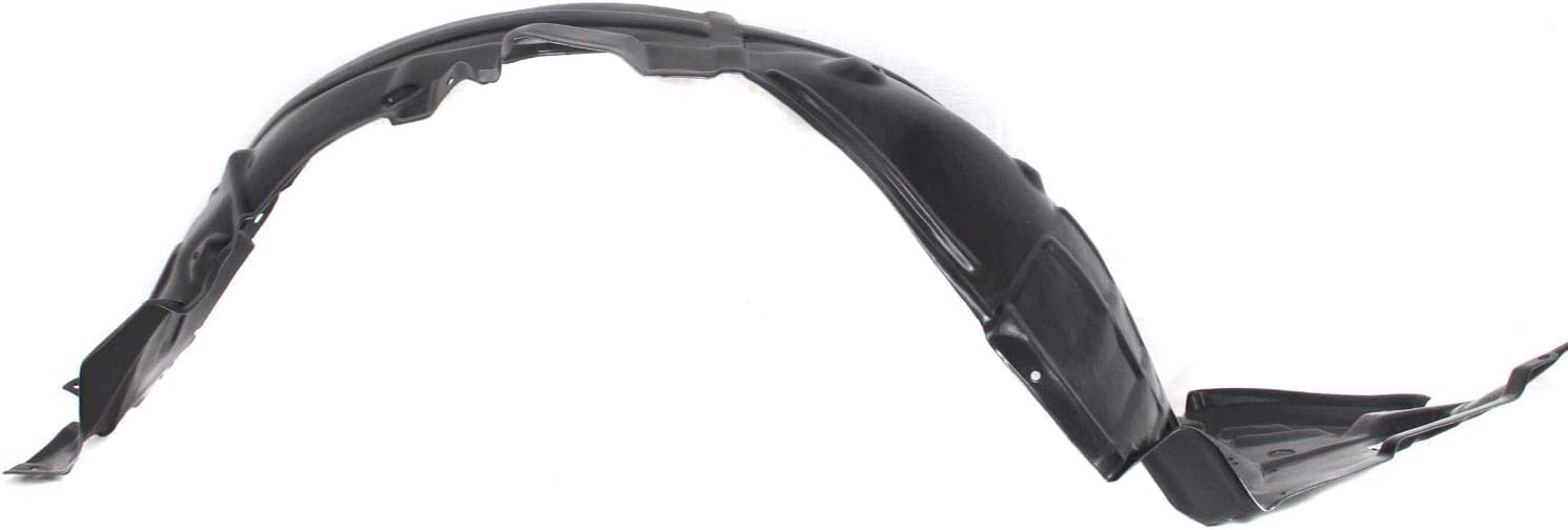 Front Inner Fender Liner Left Driver Side Direct Replacement Compatible With 2008-2011 Lexus GS350 / GS450H / GS460 LX1248106 5380630150