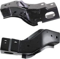 Set Of 2 Front Upper Radiator Support Tie Bar Steel Right & Left Side Direct Replacement Compatible With 2010-2016 LaCrosse / 2014-2020 Chevrolet Impala / 2013-2015 Malibu GM1225302
