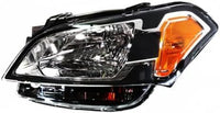 Set Of 2 Front Head Light Assembly Plastic Left Driver & Right Passenger Side Direct Replacement Compatible With 2010-2011 Kia Soul KI2503139 KI2502139 921022K030 921012K030