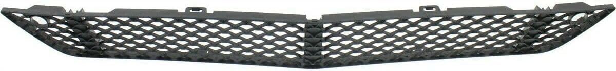 Front Bumper Center Face Bar Grille Textured Black Direct Replacement Compatible With 2007-2013 Mercedes Benz S550 / 2007-2013 S600 MB1036132 2218852322