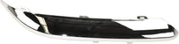Front Bumper Molding Chrome Direct Replacement Compatible With 2005-2010 Chrysler 300 CH1058127 CH1059127 4805938AA 4805939AA