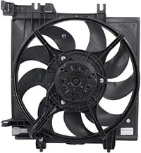 Front Radiator Cooling Fan Assembly Plastic Direct Replacement Compatible with 2008-2014 Subaru Impreza / 2015-2018 WRX STI / 2013-2017 XV Crosstrek SU3115127