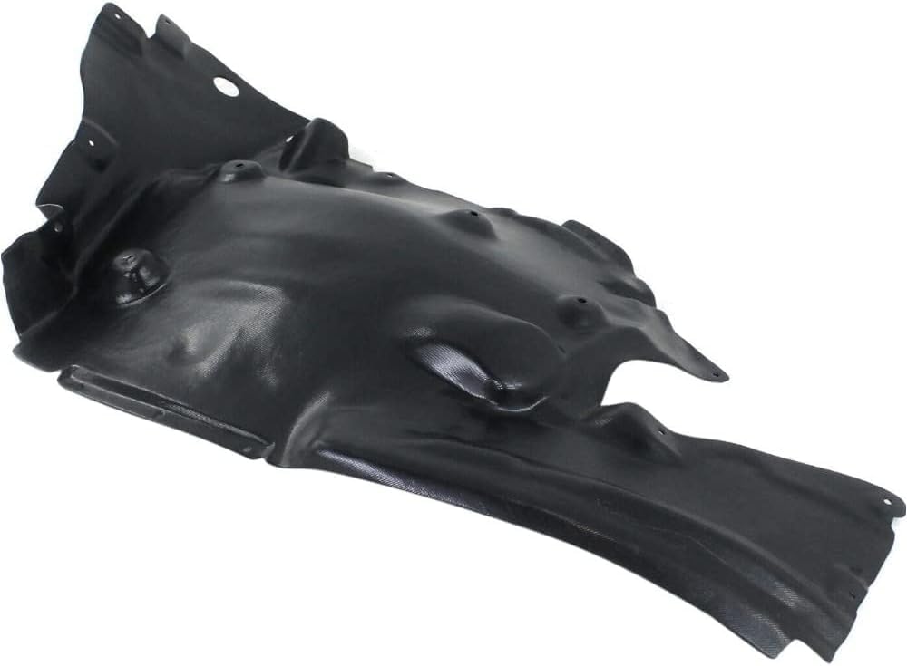 Front Fender Liner Rear Section Right Passenger Side Direct Replacement Compatible With 2009-2015 BMW 7-Series BM1249115 51717185160