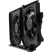 Front Dual Fan Assembly Direct Replacement Compatible with 2005-2007 Chrysler Town & Country/Caravan/Grand CH3115145 4677695AB
