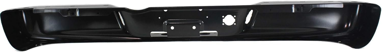 Rear Bumper Face Bar Primed Steel Without Mounting Bracket Direct Replacement Compatible With 2002-2008 Dodge Ram 1500/2003-2009 2500 3500 CH1102352 5073625AE