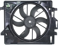 Front Radiator Cooling Fan Assembly Plastic Direct Replacement Compatible with 2008-2016 Chrysler Town & Country / 2008-2020 Dodge Grand Caravan CH3115157 5058674AD