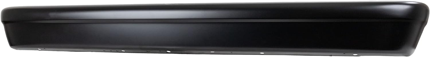 Rear Bumper Face Bar Primed Steel Direct Replacement Compatible With 1994-2014 Ford E-Series FO1102301 7C2Z17906EPTM