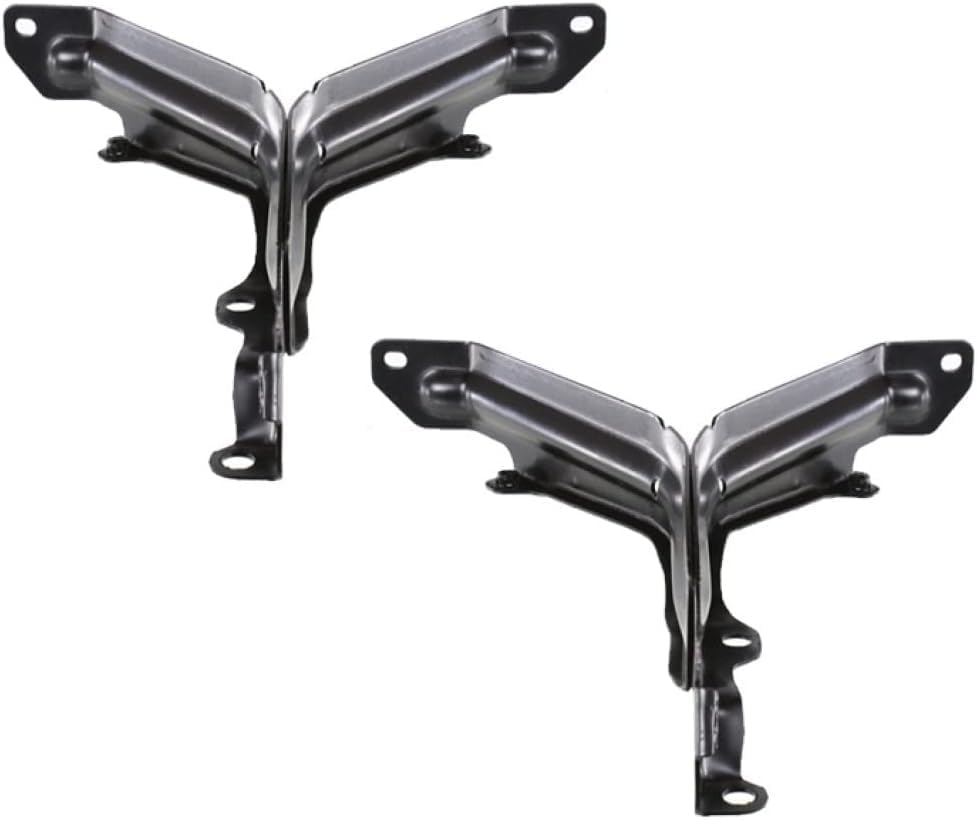 Set Of 2 Rear Bumper Mounting Arm Bracket Steel Left Driver & Right Passenger Side Direct Replacement Compatible With 1996-1998 Toyota 4Runner TO1167104 TO1166104