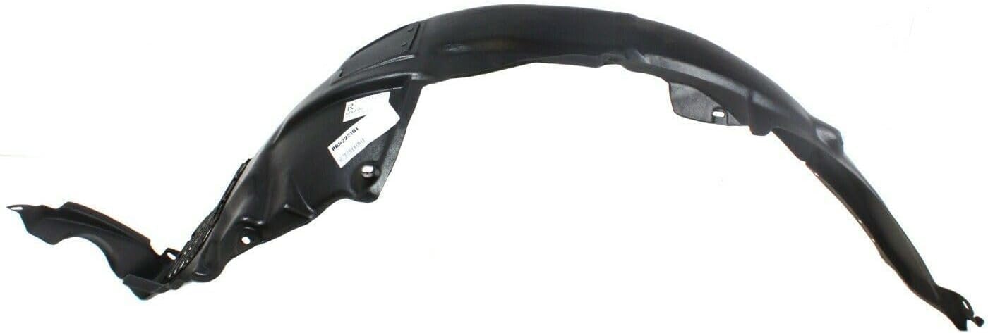 Front Fender Liner Right Passenger Side Direct Replacement Compatible With 2006-2010 Hyundai Azera HY1249112 868123L000