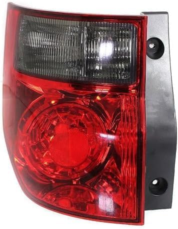 Set Of 2 Tail Light Lens And Housing Plastic Left Driver & Right Passenger Side Direct Replacement Compatible With 2003-2008 Honda Element HO2819125 HO2818125 33551SCVA01