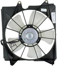 Front Radiator & A/C Condenser Cooling Fan Assembly Plastic Direct Replacement Compatible with 2008-2009 Honda Accord HO3115148 HO3113127 19030R77T01-PFM 19030R70A01-PF