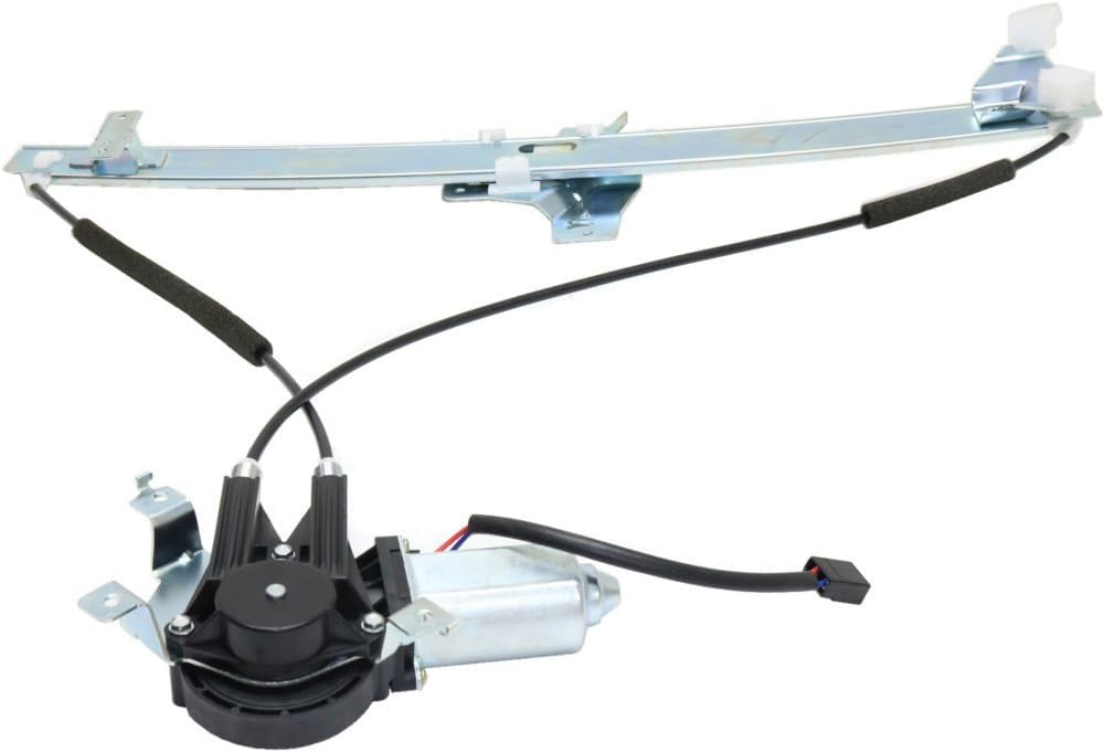 Front Power Window Regulator with Motor Right Passenger Side Direct Replacement Compatible with 1992-2014 Ford E-350 Econoline FO1351129 9C2Z1523200A